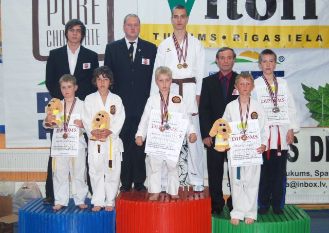 Tukuma karatisti shotokan čempionātā