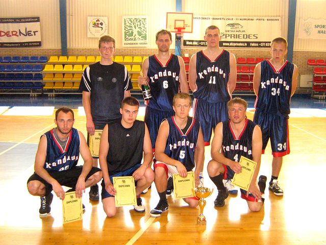 «Ķiploki» – Kandavas novada čempioni basketbolā!