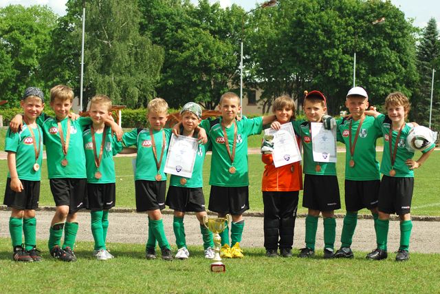 «U-7» futbolisti iegūst 3. vietu starptautiskās futbola sacensībās