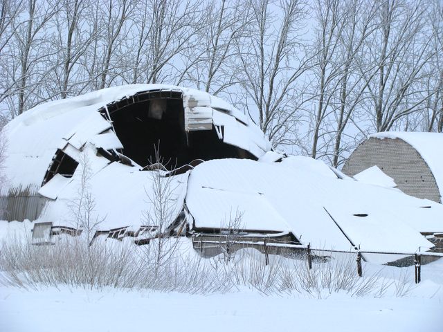 Sniega postījumi citur Tukuma novadā