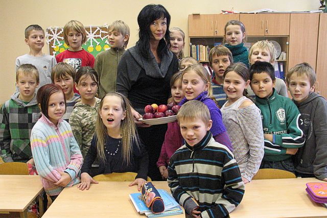 Āboli un burkāni ar 3.b klases aktīvu līdzdalību