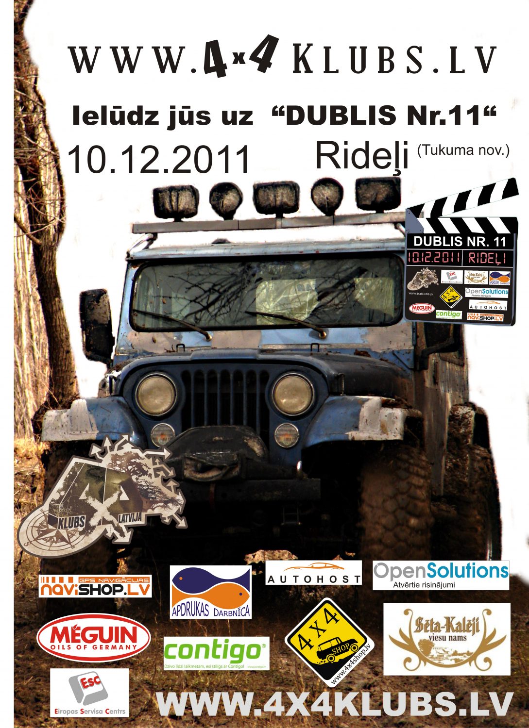 Dublis Nr. 11 Offroad un SUV – Rideļos!