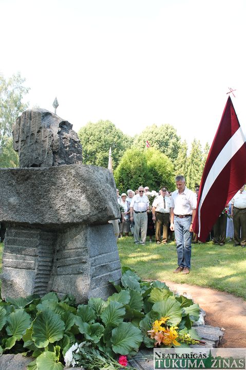 Džūkstē norisinājās leģionāru un nacionālo partizānu saiets