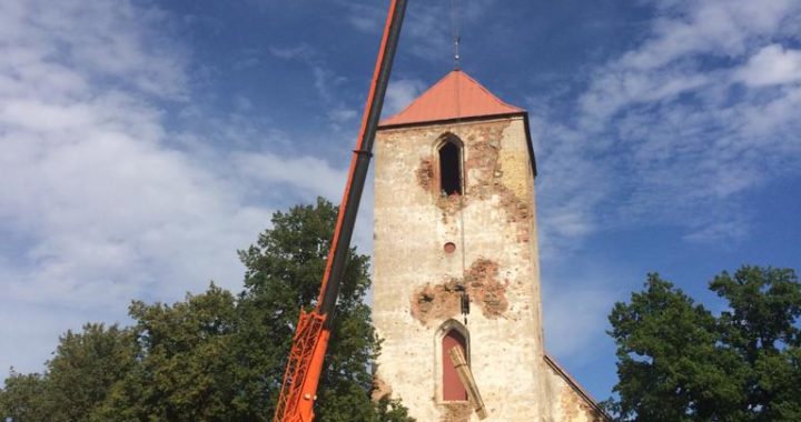 Lestenes baznīca sagaidījusi jauno zvanu