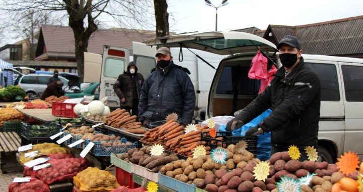 Tukuma tirgū sestdien – tikai pārtikas produkti