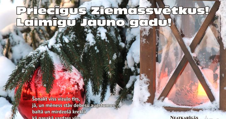 Priecīgus Ziemassvētkus/VIDEO/!