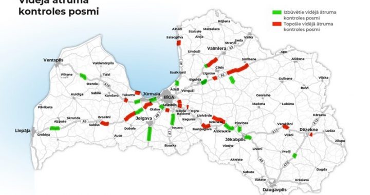 Turpinās ieviest vidējā ātruma kontroles radarus. Tāds plānots arī Gausajā jūdzē